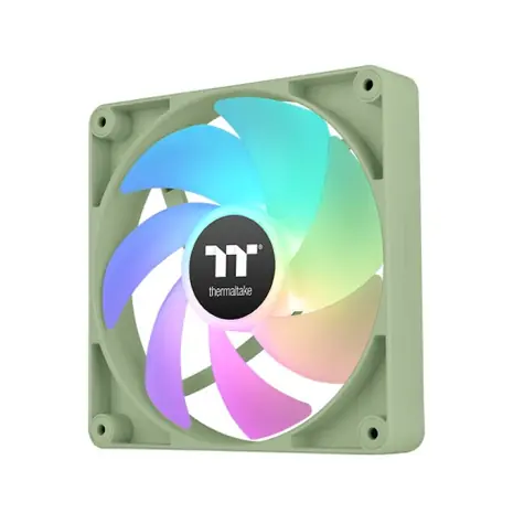 Thermaltake CT120 ARGB Sync PC Cooling Fan světle zelená / Hydraulic Bearing / 120mm / 25.8dB @ 2000rpm / 4 pin / 2ks 