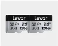 Lexar Professional SILVER PLUS microSDXC 128GB 2 ks / čtení: 205MBps / zápis: 150MBps / UHS-I / V30