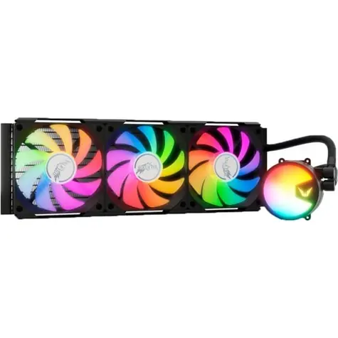 Valkyrie VK-AIOA360B černá / AIO vodní chladič CPU / 3x 120 mm / 32.8dB / AMD + Intel 