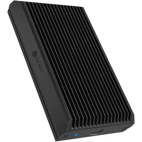 Icy Box IB-1920M-C42 černá / externí box pro M.2 SSD / USB4 Gen3x2 / USB-C / pasivní chladič 