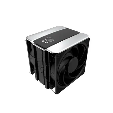 Cooler Master V4 ALPHA 3DHP / 2x 120mm / Loop Dynamic Bearing / 22.6 dB @ 2050 RPM / 63.1 + 50.5 CFM / AMD + Intel 