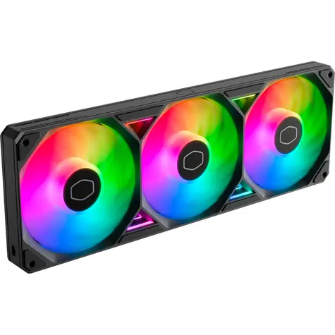 Cooler Master SickleFlow Edge 360 ARGB černá / 3x 120mm / Loop Dynamic Bearing / 38.5 dB @ 2500 RPM / 190 CFM / ARGB / 4