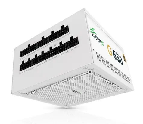 EVOLVEO G650 bílá / zdroj ATX 3.1 / 650W / 80 PLUS Gold / modulární