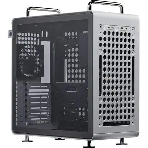 Cooler Master QUBE 540 šedá / E-ATX / 2x USB-A 3.2 / 1x USB-C 3.2 / 1x 120mm / bez zdroje / průhledná bočnice