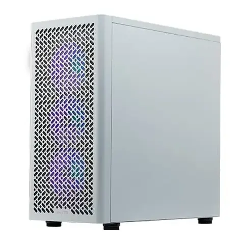 Cooler Master Elite 502 bílá / E-ATX / 1x USB-A 3.2 / 1x USB-C 3.2 / 3x 120mm RGB / bez zdroje / průhledná bočnice