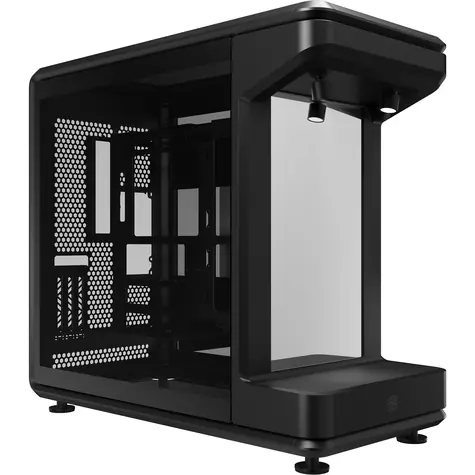 Cooler Master MasterFrame 360 Stage Mirror černá / ATX / 2x USB-A 3.2 / 1x USB-C 4.0 / bez zdroje 
