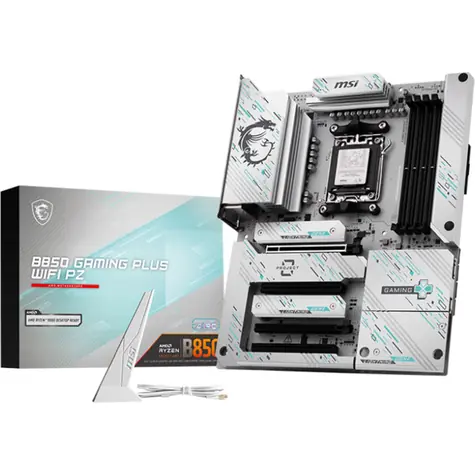 MSI B850 GAMING PLUS WIFI PZ / B850 / 4x DDR5 / 1x 5GLAN / Wi-Fi 7 / ATX