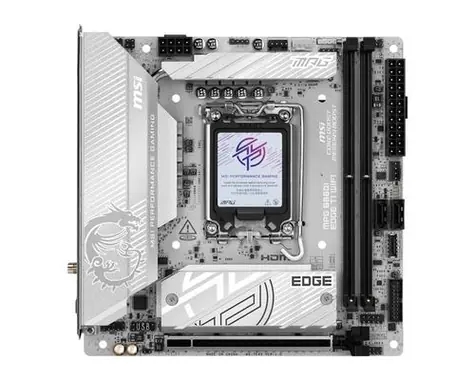 MSI MPG B860I EDGE TI WIFI / B860 / LGA 1851 / 2x DDR5 / PCIEx 16 / 5GLAN / Wi-Fi / mITX