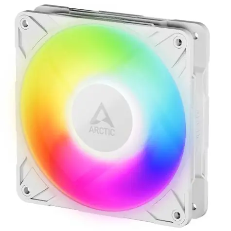 ARCTIC P12 Pro A-RGB bílá / 120 mm / 3000 RPM / 77 CFM / 4-pin