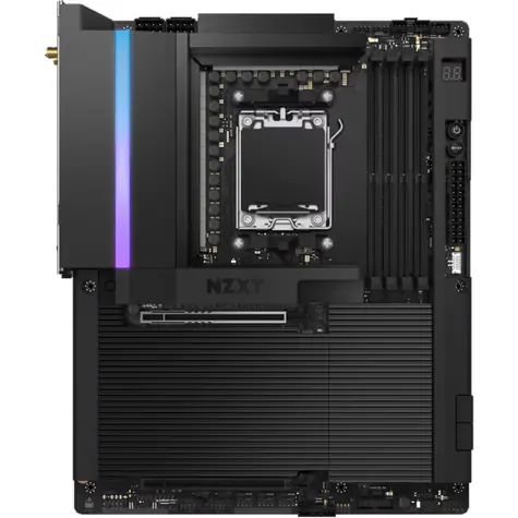 NZXT N9 X870E černá / X870E / 4x DDR5 / PCIex16 / 1x 5GLAN / Wi-Fi 7 / ATX 