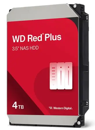 WD Red Plus 4TB / HDD / 3.5