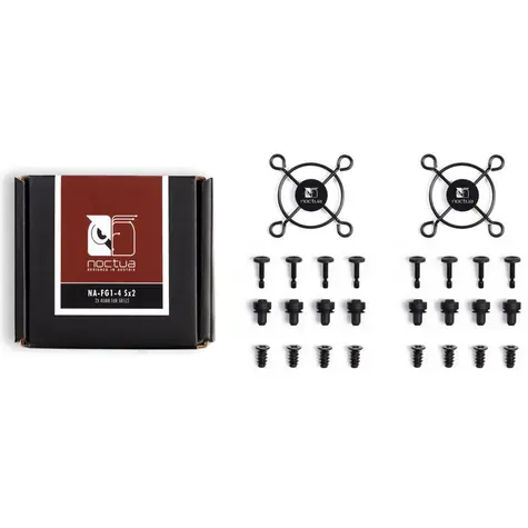 Noctua NA-FG1-4 Sx2 (2ks) černá / Mřížka pro ventilátor / 40 mm