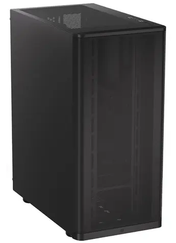 Rozbaleno - Endorfy Ventum 200 Solid černá / Mid tower / ATX / 1x 120mm / 2x USB 3.0 / mesh panel / bez zdroje  / rozbaleno