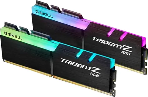 Rozbaleno - G.SKill Trident Z RGB 16GB (2x8GB) 3200MHz černá / DDR4 / 16-18-18-38 / 1.35V / XMP 2.0 / LED podsvícení / rozbaleno