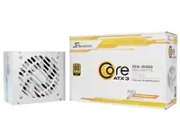 Seasonic Core GX-650 bílá / PC síťový zdroj / 2x PCIe / 650 W / modulární / 80+ Gold