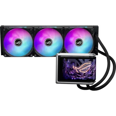 ASUS ROG RYUO IV 360 ARGB černá / komplet vodního chlazení CPU / 3x 120mm / max. 30.7 dB / max 2200 RPM  / ARGB