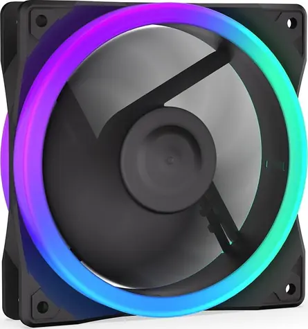 Endorfy Corona 120 černá / 120 mm ARGB / 200-1600 RPM / FBD / ARGB / 4-pin PWM