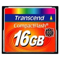 Rozbaleno - Transcend Compact Flash karta 133x 16GB / rozbaleno