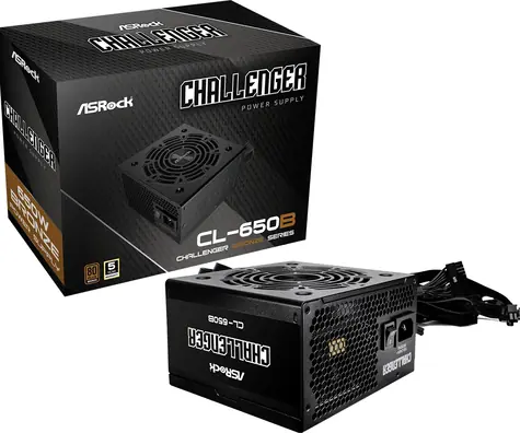 ASROCK Challenger CL-650B / ATX / 650W / 80 Plus Bronze / 120mm