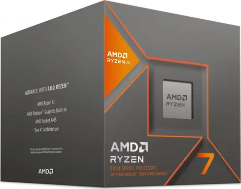 Rozbaleno - AMD RYZEN 7 8700F @ 4.1GHz / Turbo 5.0 GHz / 8C16T / L2 8MB L3 16MB / AM5 / Zen 4 / 65W / rozbaleno
