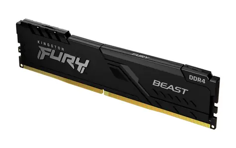 Rozbaleno - Kingston FURY Beast Black 16GB (1x 16GB) DDR4 3200MHz / CL16 / DIMM / 1.35V / Non-ECC / Un-Registered / 1Gx8 / rozbaleno