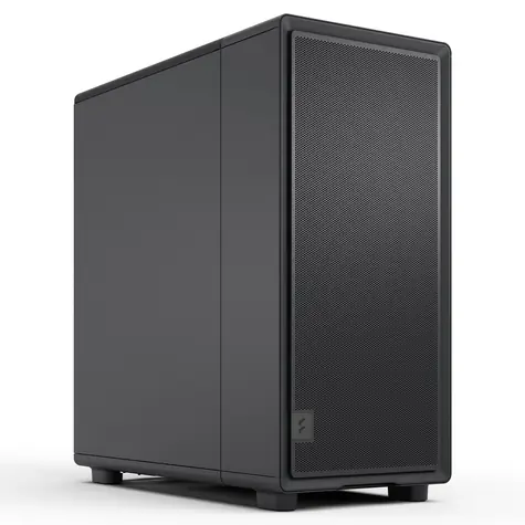 Fractal Epoch Black Solid / Midi Tower / ATX/mATX / bez zdroje / USB-C / USB-A