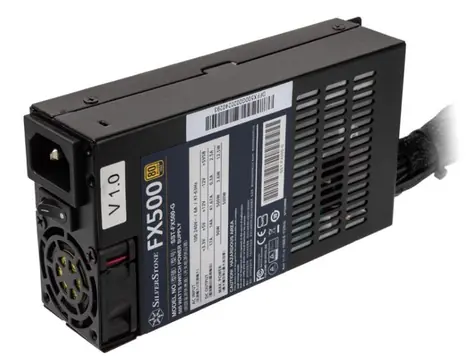 Rozbaleno - SilverStone FX500-G 500W / Flex-ATX / 40 mm / aktivní PFC / nemodulární / 80 Plus Gold / rozbaleno