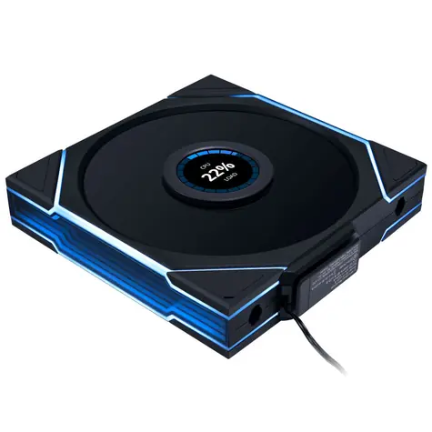 Lian Li UNI FAN TL LCD Wireless Reverse černá / ARGB / 140mm / 1600rpm / 29.4 dB / 68.1 CFM / PWM / 4 pin