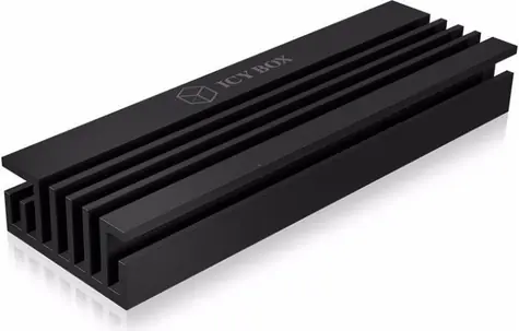 ICY BOX IB-M2HS-70 pasivní M.2 2280 SSD chladič černá 