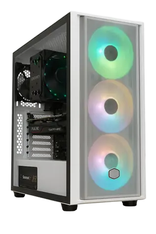 PC Adamius Herní 250 AMD R7 5800X RX7600 Bílá