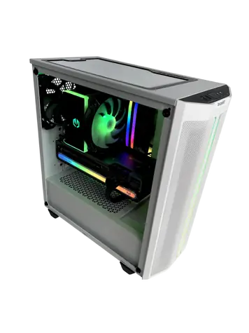 PC Adamius Herní 450 AMD R9 9900X RX9070 Bílá