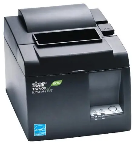 STAR Micronics TSP143IIIW černá / pokladní / Termotiskárna / Wi-Fi / řezačka