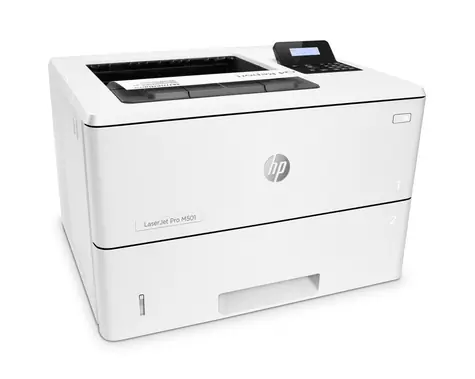 HP LaserJet Pro M501dn / laser černobílá / 43 ppm / A4 / USB / LAN / duplex / bílá
