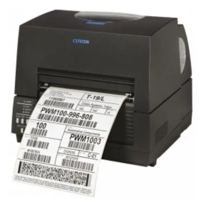 Citizen  CL-S6621XL / 74 mm šíře / DT a TT / RS-232C+USB / černá