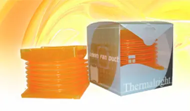 THERMALRIGHT Fan Duct 120mm Orange / 120mm vzduchový tunel 