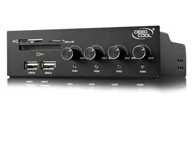 DEEPCOOL ROCKMASTER / regulátor ventilátorů do  5.25