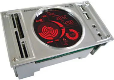 AeroCool CoolWatch / multifukční panel do 2x5.25