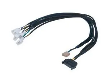 AKASA FLEXA FP5S / kabel  pro připojení 5 PWM ventilátorů / 45cm