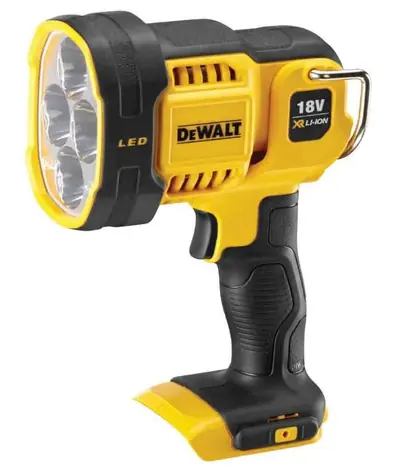DeWalt DCL043 XR / Aku Svítilna / 18V / LED / 1000 lm / Dosah 400 m / Počet LED diod 4 / bez Aku