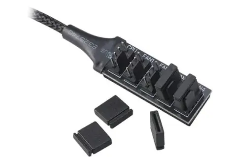 Akasa AK-FLEXA FP5H PWM / 5 Fan PWM Splitter Hub / 30cm 