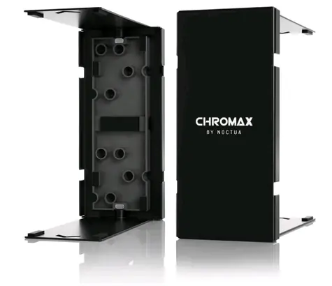 Noctua NA-HC8 černá (chromax) / kryt chladiče CPU / pro Noctua NH-U12A