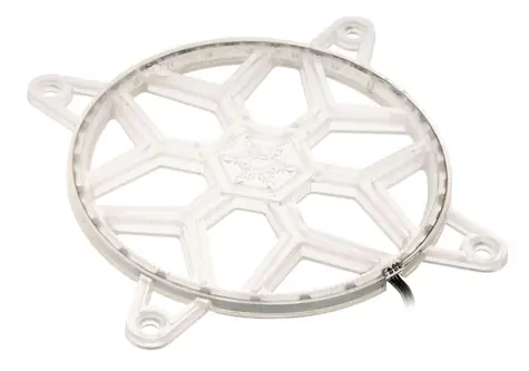 SilverStone SST-FG141 Mřížka ventilátoru 140mm RGB čirá / 28 RGB LED