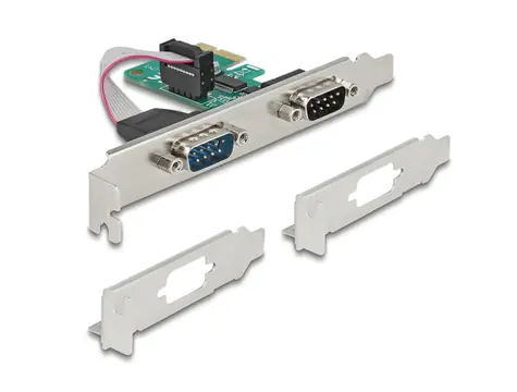 Delock PCI Express Karta na 2 x Sériový RS-232
