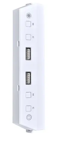 Lian Li-Lancool 216 ARGB Control & USB Module bílá / Tlačítko světelného efektu