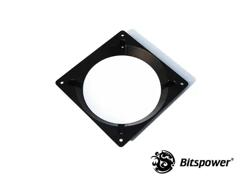 BitsPower Adaptér ventilátoru 140 mm na 120 mm černá
