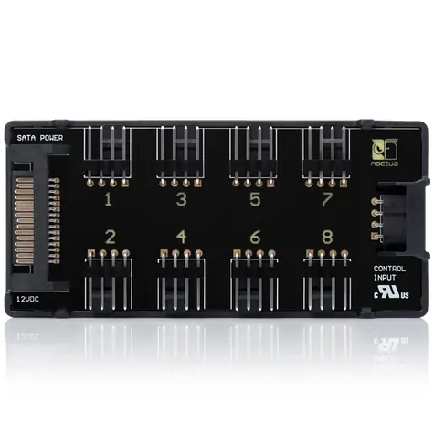 Noctua NA-FH1 8 Channel Fan Hub / HUB pro ventilátory / 8x PWM 