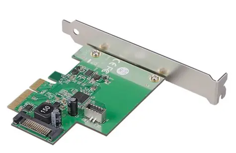 AKASA PCIe karta USB 3.2 Gen 2 interní konektor