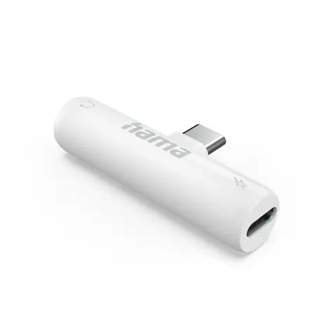Hama audio adaptér USB-C na jack 3,5 mm / aktivní / USB-C napájení