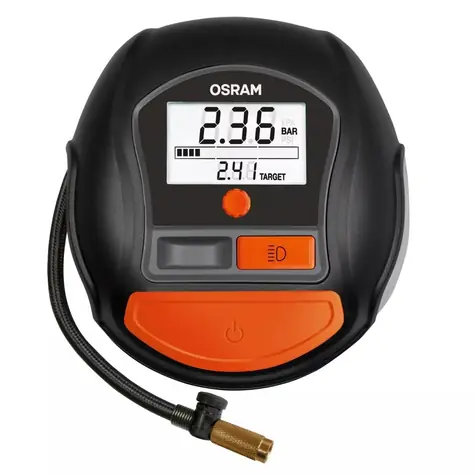 OSRAM TYRE INFLATE 1000 kompresor / 5.5 bar / 180W / černá