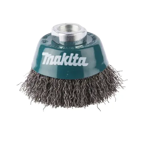 Makita D-24072 / miskovitý kartáč z ocelového drátu / vlnitý drát 0.3mm / 60mm